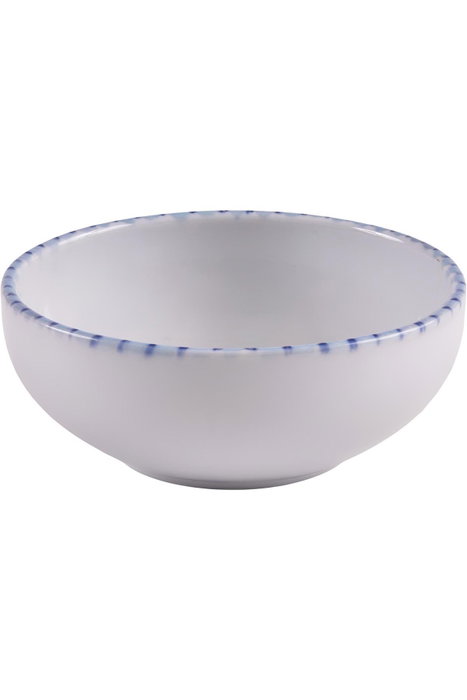 Hermia Juego de desayuno de 14 piezas en porcelana azul